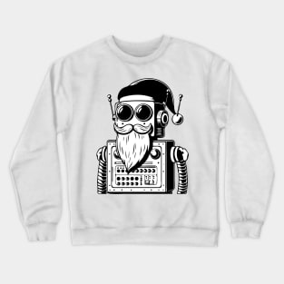 Santa Robot Crewneck Sweatshirt